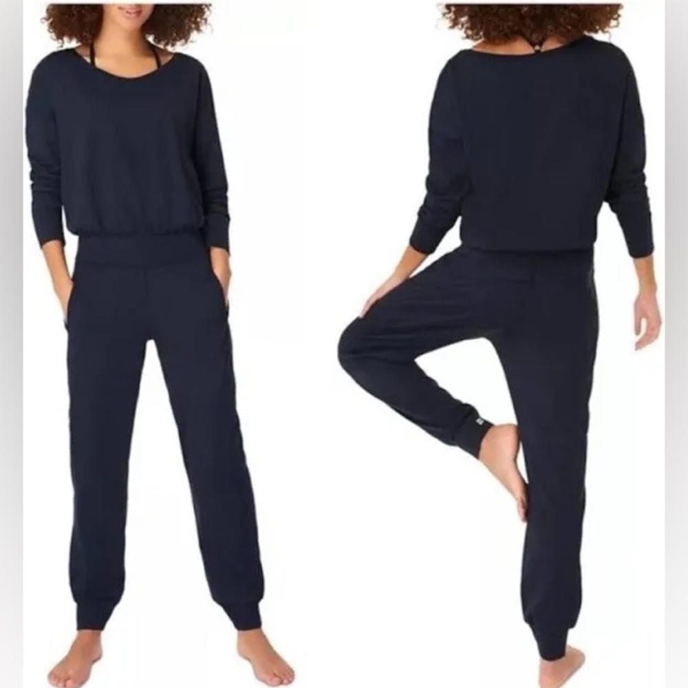 Sweaty Betty Gary Long Sleeve Jumpsuit In Falu Red Marl Nwt Size Xs G 6